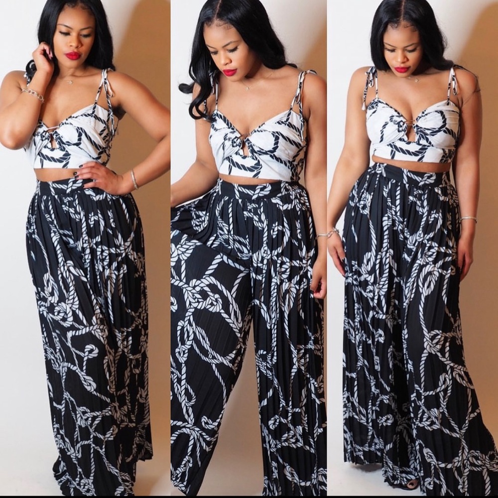 Kalani Palazzo Pants Set
